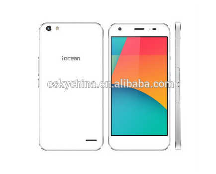 Оригинал Iocean X9 MTK6752 окта ядро Android 4.4 1080 P 5.0 IPS 6.5 мм толщина мобильный телефон