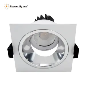 Logotipo personalizado 30 W COB led downlight tienda led abajo 15 W COB China techo proveedor