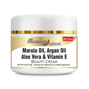 Crema <span class=keywords><strong>de</strong></span> Belleza ROUSHUN con Aceite <span class=keywords><strong>de</strong></span> Marula Natural, Aceite <span class=keywords><strong>de</strong></span> Argán, <span class=keywords><strong>Aloe</strong></span> <span class=keywords><strong>Vera</strong></span> y Vitamina E - Product Image 1