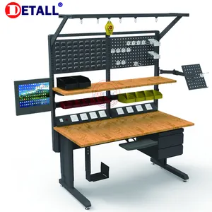 Detall Anti Static Electric Woodworking Bench with ESD Table Top