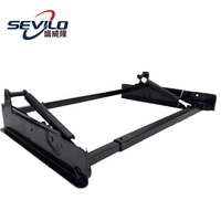 Charnière à ressort multifonctionnelle en fer et métal pour table basse relevable à fermeture douce, pour la maison et le bureau