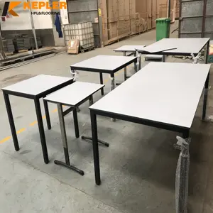 Kepler 10mm 12 milímetros resistente ao fogo à prova d' água grão de madeira cor sólida hpl compacto laminado fenólico bordo tampo da mesa para escola