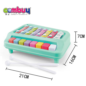 <span class=keywords><strong>Xylophone</strong></span> <span class=keywords><strong>électronique</strong></span> en plastique 2 en 1, 8 clés, jouet de piano pour bébé, <span class=keywords><strong>xylophone</strong></span> <span class=keywords><strong>électronique</strong></span> pour enfants - Product Image 4