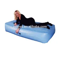 נוהרים PVC הריון אישה מתנפח מיטת מזרן עם בטן חור