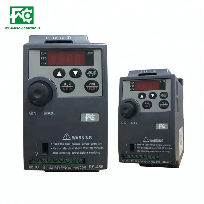 Convertisseur de fréquence Mini Inverter, Top 10, 220V, 380V, 0,4-22kW, 50Hz à 60Hz