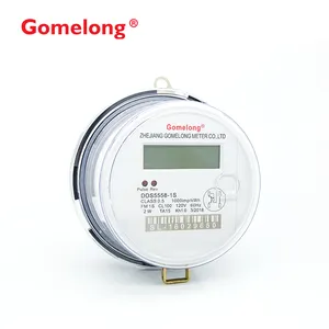 DDS5558 ANSI Presa 1S 2S 16SMeter Monofase kwh di Energia Standard di Energia Elettrica Metro