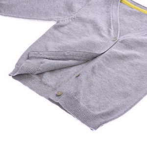 Gris claro bebés suéter diseño muchachos moda cardigan - Product Image 6