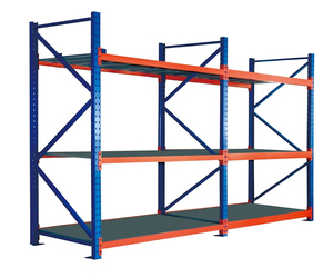 Estantería de Almacenamiento de Acero de 4 Niveles de Alta Resistencia, Venta al por Mayor de Fábrica, Estante de Almacenamiento de <span class=keywords><strong>Metal</strong></span> - Product Image 3
