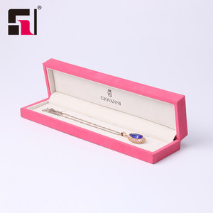 Luxury Custom Velvet Bracelet <strong>Box</strong> Ring Jewelry <strong>Trinket</strong> <strong>Box</strong> with Logo, Jewelry Case - Product Image 5