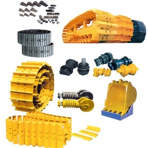 Grosir Excavator Cina Link Idler Carrier Roller Sprocket bulldoser Track Link dengan Sepatu - Product Image 1