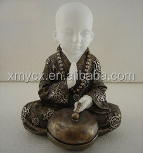 Jade modern estatuas monje shaolin - Product Image 4