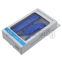 Télécommande de contrôle nunchuck pour Wii couleur bleu foncé, avec paquet, télécommande de mouvement intégrée, nouveauté