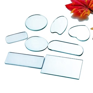 Thủ công nhỏ 3 "<span class=keywords><strong>x</strong></span> <span class=keywords><strong>5</strong></span>" <span class=keywords><strong>2</strong></span> mặt hình bầu dục hình tròn không khung lõm Kính lúp gương - Product Image 4