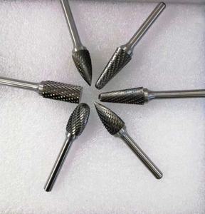 Chất lượng bán buôn Vonfram cacbua mũi khoan và vonfram quay tập tin bộ phận công cụ cắt đôi nhôm cắt - Product Image 6