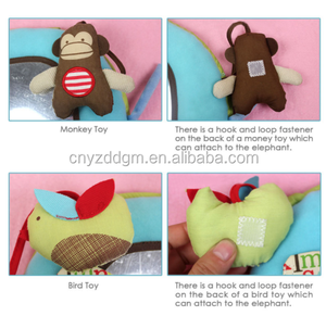 Juguete de peluche de elefante para bebé, espejo seguro, juguete educativo inteligente para bebés de 0 a 1 año - Product Image 5