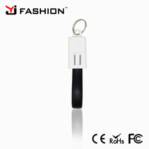 Muestra libre logotipo personalizado magnético micro usb cable 2 <span class=keywords><strong>en</strong></span> 1 llavero imán cable de carga para el teléfono móvil - Product Image 6