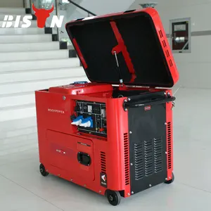 BISON(CHINA) Power Plant BS3500DSEC 3kw 3000w Air-cooled Silent Diesel Generators Prices Cheap