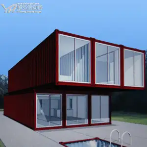 Yinhong struttura in acciaio flessibile personalizzata case modulari portatili Container bagno casa modulare prefabbricata Mobile