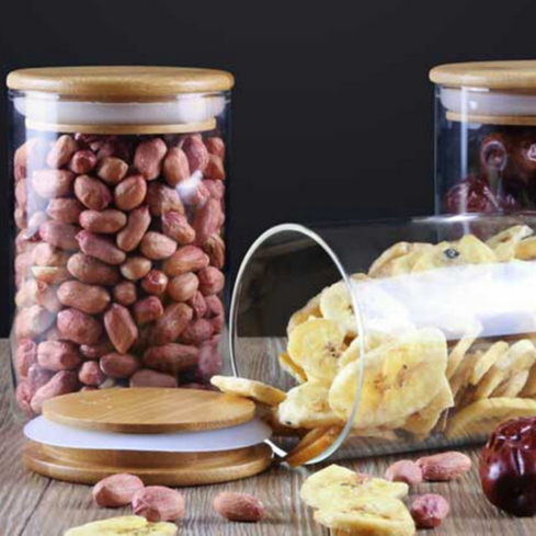 fancy Food Use and Storage Bottles & Jars Type glass jar with cork lid