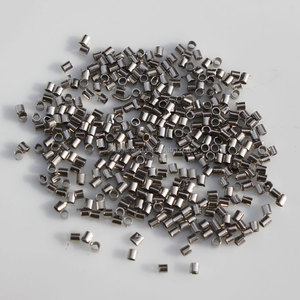 5000 Pcs/Lot Tube sertissage fin <span class=keywords><strong>perles</strong></span> bouchon entretoise <span class=keywords><strong>perles</strong></span> pour Bracelet collier bricolage en gros fabrication de bijoux - Product Image 3