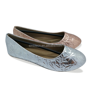 Alta calidad señoras niñas forro de tela comodidad Ballet plana <span class=keywords><strong>zapatos</strong></span> de vestido al por <span class=keywords><strong>mayor</strong></span> - Product Image 1