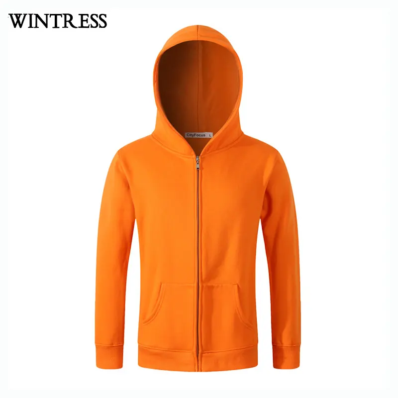 Wintress Hot koop high end langwerpige hoodies unisex groothandel voorzien vlakte hoodies custom polo bulk hoodies