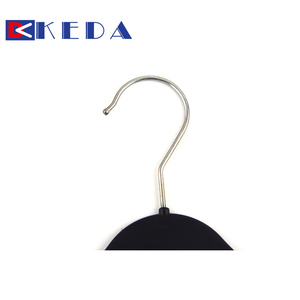 Gancio di metallo nero con la parte posteriore vuota di plastica dell'organizzatore di vestiti <span class=keywords><strong>appendiabiti</strong></span> <span class=keywords><strong>per</strong></span> l'organizzazione della casa del guardaroba della <span class=keywords><strong>camera</strong></span> <span class=keywords><strong>da</strong></span> <span class=keywords><strong>letto</strong></span> <span class=keywords><strong>per</strong></span> uso del negozio di abbigliamento - Product Image 3