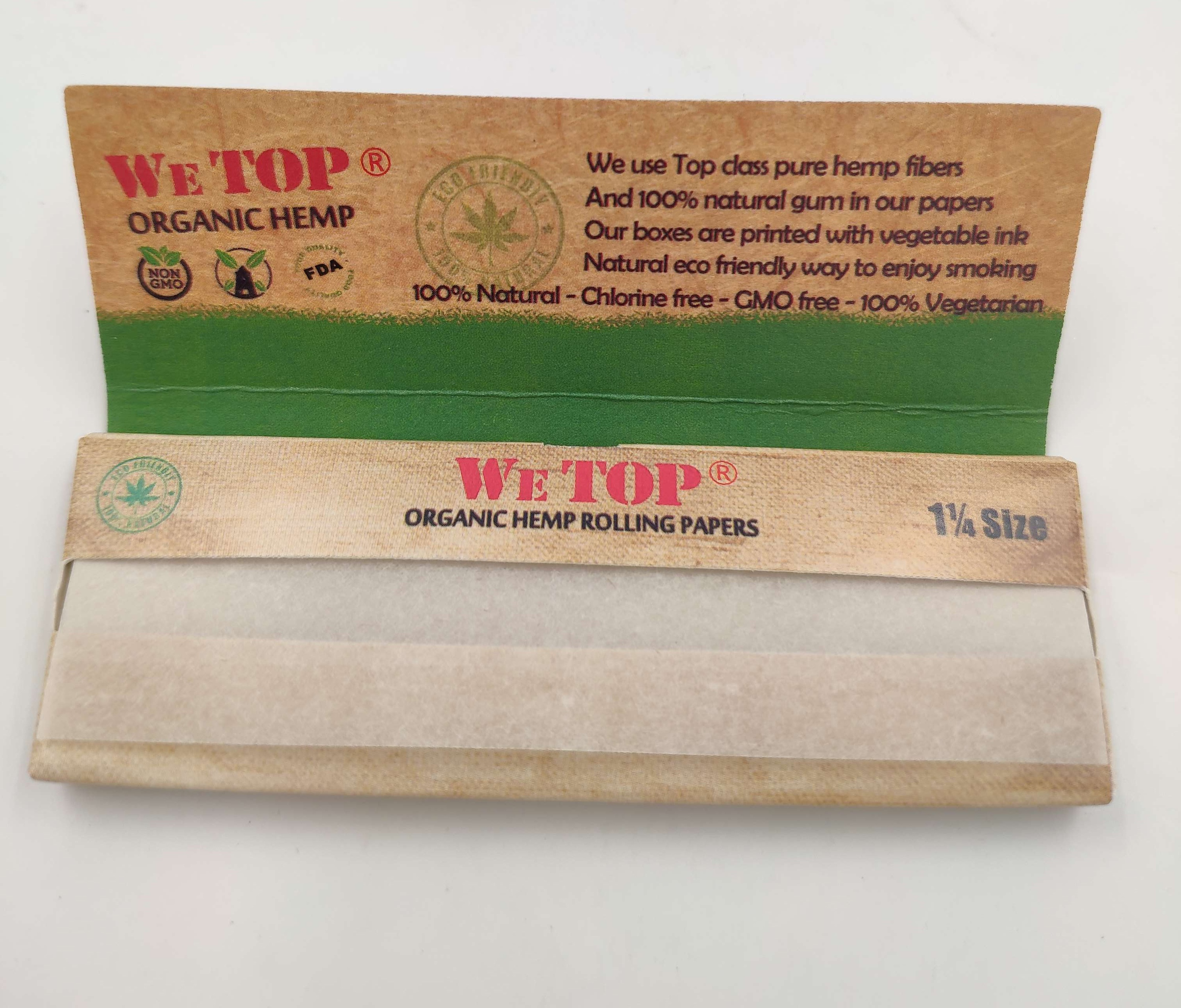 Веревочная бумага westop 1 1/4, размер 50 листьев в буклете, доступен OEM