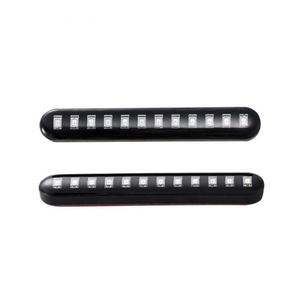 <span class=keywords><strong>Bande</strong></span> <span class=keywords><strong>LED</strong></span> universelle 12V 12 <span class=keywords><strong>LED</strong></span> jaune ambre pour <span class=keywords><strong>moto</strong></span>, pour <span class=keywords><strong>feux</strong></span> arrière, clignotants et éclairage de plaque d'immatriculation, système d'éclairage de rétrofit - Product Image 5