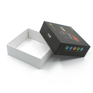 Caja de Cartón con Logotipo Estampado <span class=keywords><strong>en</strong></span> Plata, Diseño Nuevo, con Caja Interior para <span class=keywords><strong>Grabadora</strong></span> de Coche/DVR/<span class=keywords><strong>Grabadora</strong></span> de Viajes - Product Image 1