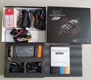Dalos Original nuevo HD 3D envolvente 360 sistema de visión ayuda a la conducción vista Panorama sistema <span class=keywords><strong>4</strong></span> cámara de coche 1080P DVR G-Sensor - Product Image 6