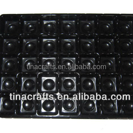 Пластиковый шоколадный лоток с 35 чехлами