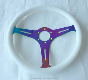 ABS NEO chrome razze volante, volante in legno - Product Image 2