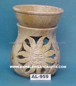 Decorative Soapstone Aroma <b>Oil</b> <b>Burners</b> - Product Image 1
