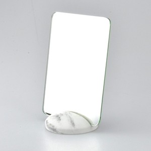 Wholesale <b>White</b> Rectangle Shape <b>Mirror</b> <b>With</b> Base - Product Image 1