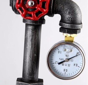 Retro moderno decorativo cocina techo de diseño lámpara de iluminación <span class=keywords><strong>Vintage</strong></span> Industrial Metal hierro tubo de agua Steampunk L - Product Image 6