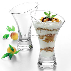 Tazza Premium alta 14.4oz/410ml tazza di gelato unica forma rotonda/bicchieri da Dessert stile alla moda con Logo coppe gelato in regalo - Product Image 3