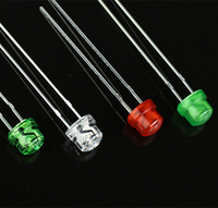 Mettre en évidence une bonne qualité 3mm 1.5v chapeau de paille LED Diode longue durée ultra lumineux blanc rouge vert bleu diode électroluminescente DIP LED