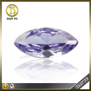 สีต่างๆปลอมเพชรขายส่งสังเคราะห์ Marquise หลวม<span class=keywords><strong>พลอย</strong></span> Cubic Zirconia อัญมณี - Product Image 4