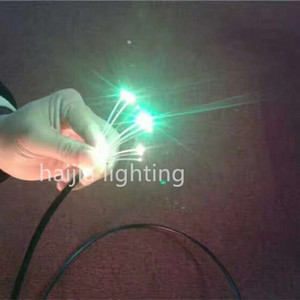 Câble de fibre <span class=keywords><strong>optique</strong></span> en plastique à extrémité lumineuse pour éclairage d'étoiles en fibre <span class=keywords><strong>optique</strong></span> de piscine, avec gaine en PE noir - Product Image 6