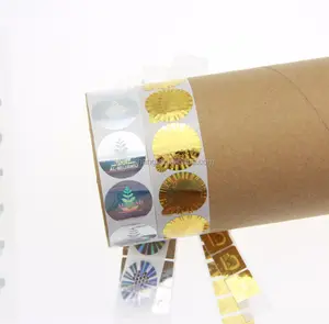 Hot bán biểu tượng tùy chỉnh <span class=keywords><strong>3D</strong></span> Hologram nhãn dán nhãn dễ vỡ Chất liệu giấy <span class=keywords><strong>3D</strong></span> Holographic nhãn cho chương trình khuyến mãi - Product Image 1