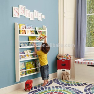 Popular blanco <span class=keywords><strong>de</strong></span> <span class=keywords><strong>madera</strong></span> para niños estantes <span class=keywords><strong>de</strong></span> libros montados en la pared niños estante <span class=keywords><strong>de</strong></span> pared <span class=keywords><strong>de</strong></span> <span class=keywords><strong>madera</strong></span> para niños - Product Image 2