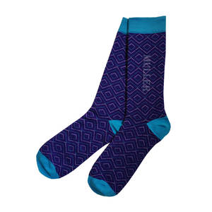 <span class=keywords><strong>Calcetines</strong></span> de Bambú para <span class=keywords><strong>Hombre</strong></span>, Ligeros, Transpirables, Ecológicos, Antideslizantes, Casuales de Primavera, con Diseño de Rombo y Logotipo en la Parte Superior/Inferior - Product Image 1