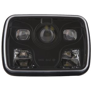 Offre Spéciale Gexune pour le camion de jeep wrangler accessoires <span class=keywords><strong>4x4</strong></span> conduite 5x7 pouces carré LED phare lumière de travail bar - Product Image 2