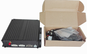 8CH AHD 1080P registrazione in tempo reale HDD e scheda SD DVR per auto Mobile