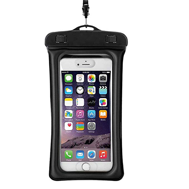 Wholesale Custom Logo IPX8 Waterproof Phone Pouch Floating Mobile Phone Case Dry Case for Swimming Diving OEM Factory Supply