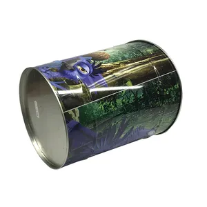 Tùy Chỉnh Kim Loại Thùng Rác Có Thể Bán Buôn Tin Thùng Rác Có Thể - Product Image 3