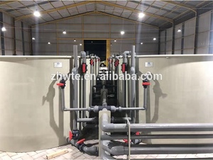 Agriculture aquacole à vendre, réservoir à poissons en fibre de verre pour l'élevage de sturgeons, équipement d'élevage de poissons en intérieur, débit d'eau de 100 m3/h - Product Image 2