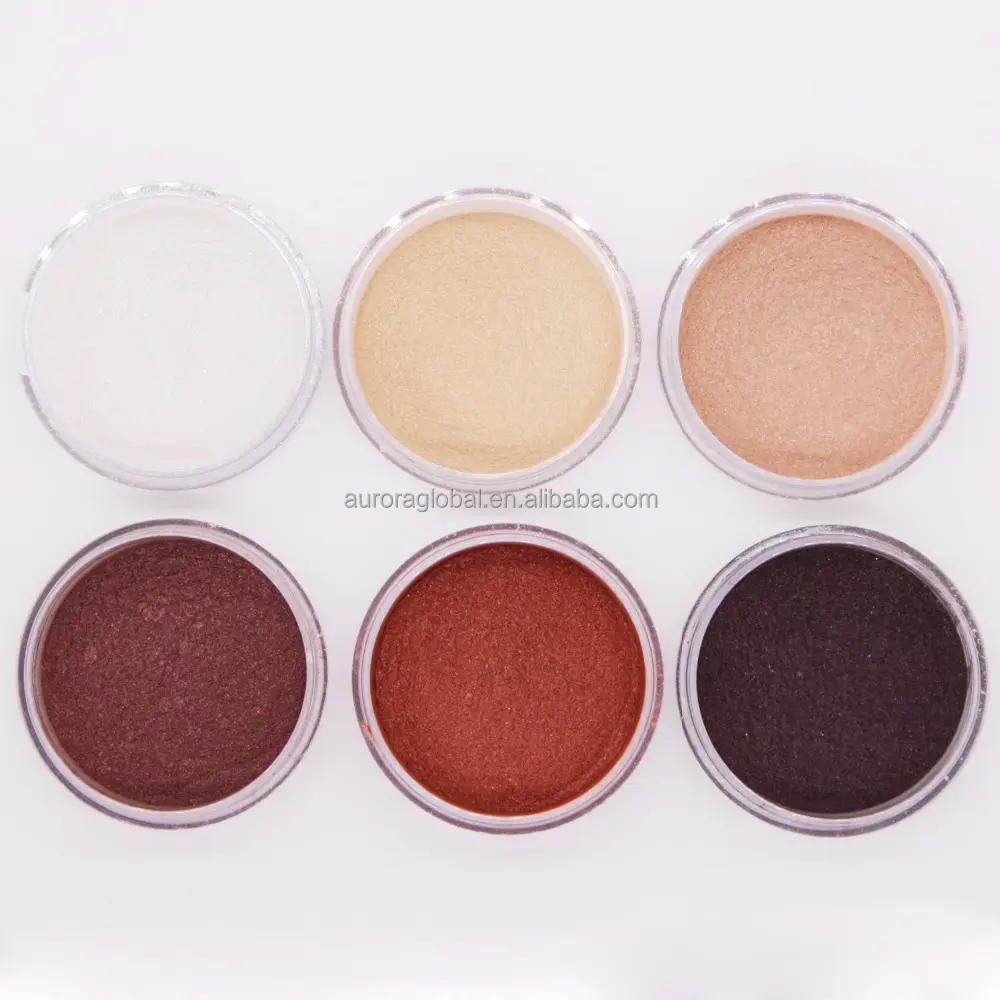 Merek Anda Dicetak Label Pribadi Bubuk Longgar Bubuk Pigmen Wajah/Eyeshadow