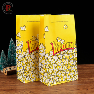 En gros logo personnalisé imprimé thermocollage <span class=keywords><strong>clair</strong></span> en pop-corn micro-ondes frites <span class=keywords><strong>de</strong></span> pommes <span class=keywords><strong>de</strong></span> <span class=keywords><strong>terre</strong></span> sac en papier - Product Image 3